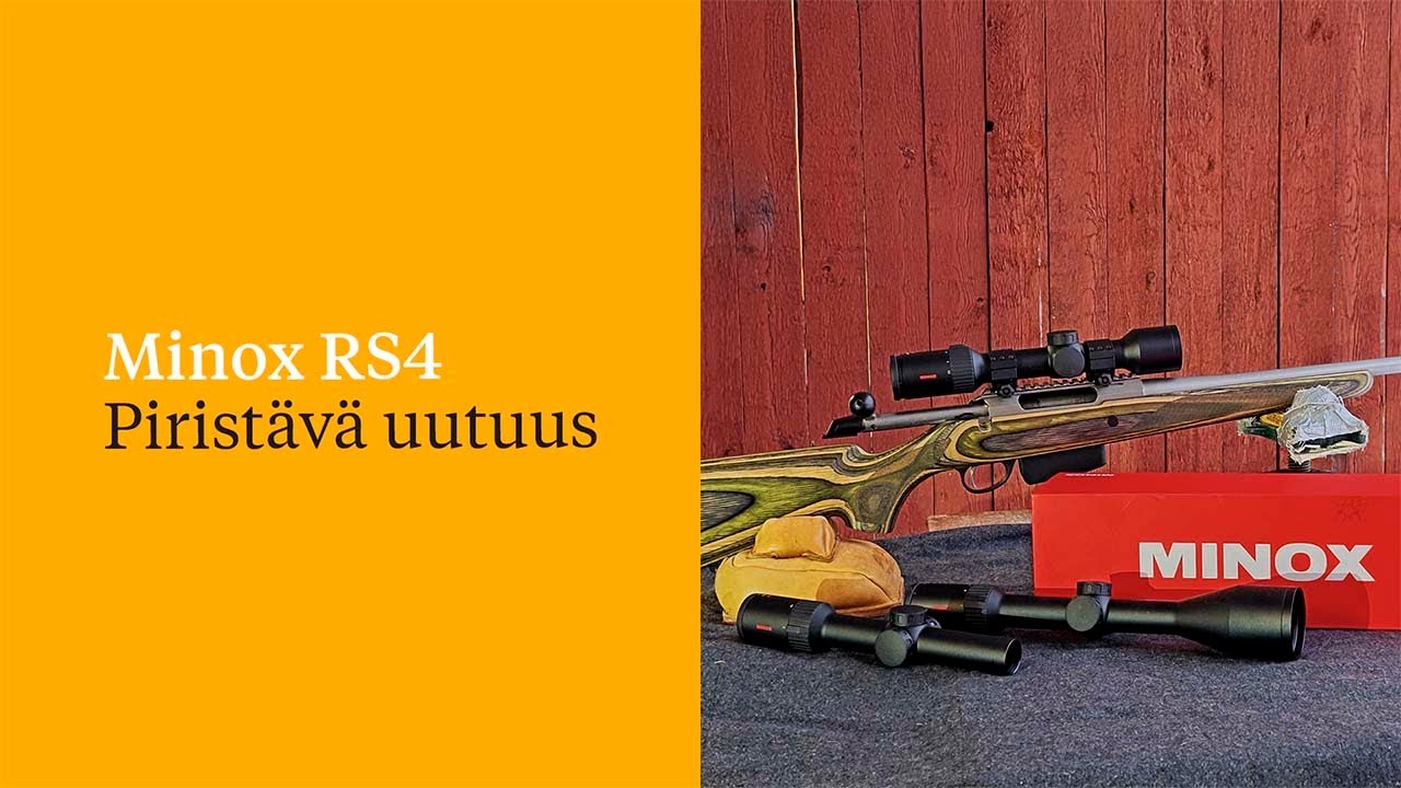 Minox RS-4 – Piristävä uutuus