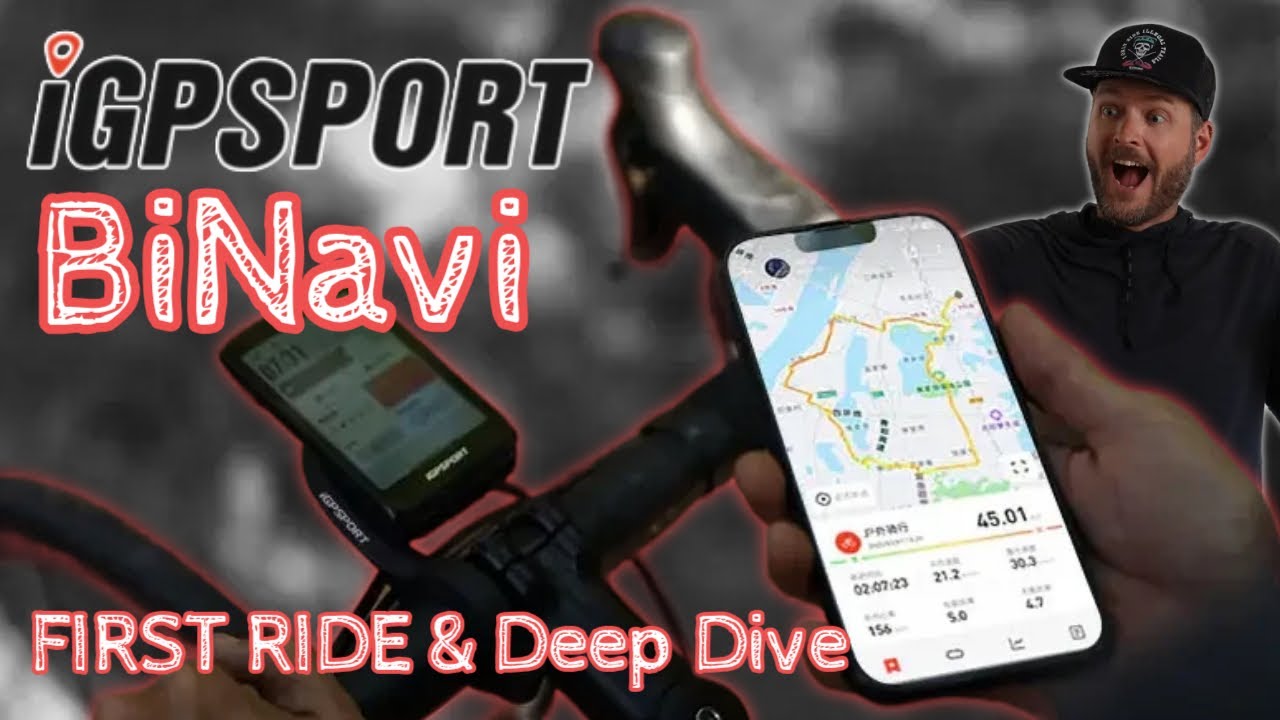 Распаковка и первые впечатления от использования GPS-навигатора iGPSPORT BiNavi в реальных условиях.
