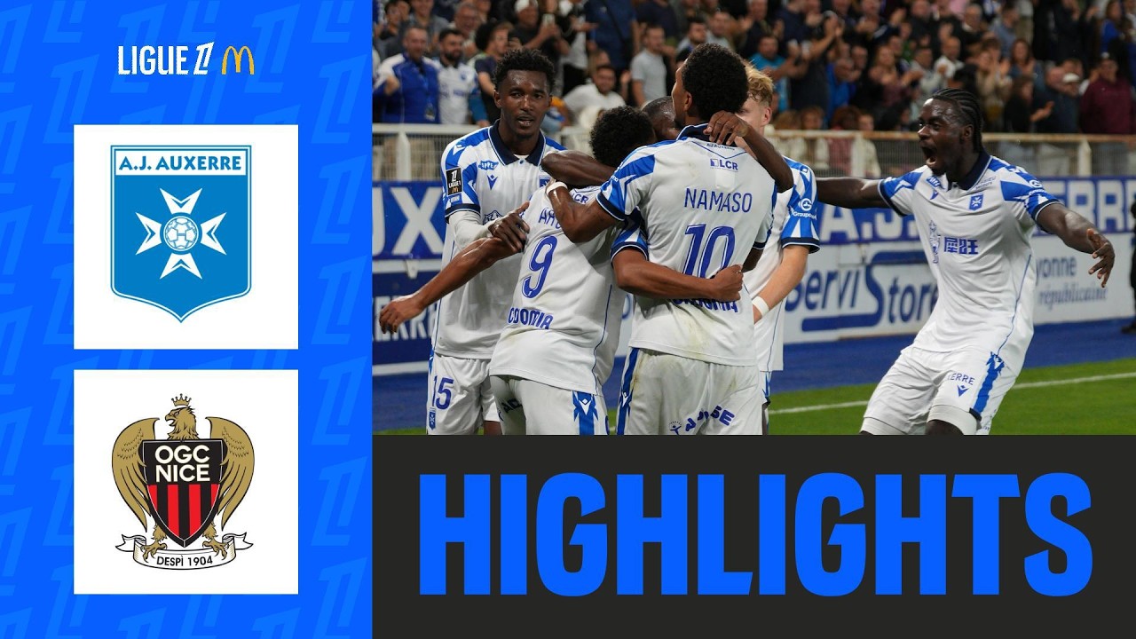 AJ AUXERRE - OGC NICE (1-0) | 4. kolejka - Ligue 1 McDonald's 26/27