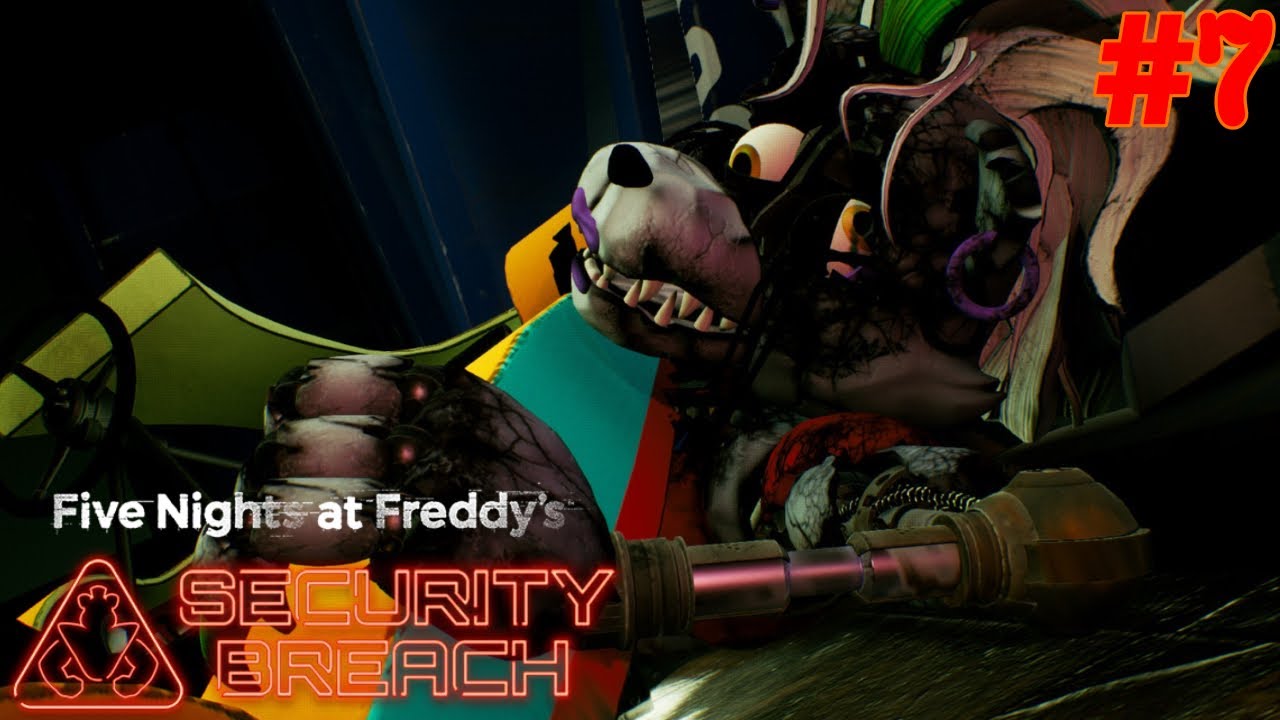 СЛОМАЛИ РОКСИ И ПОГОНЯ ОТ ДИДЖЕЯ|#7 Fnaf:security breach 