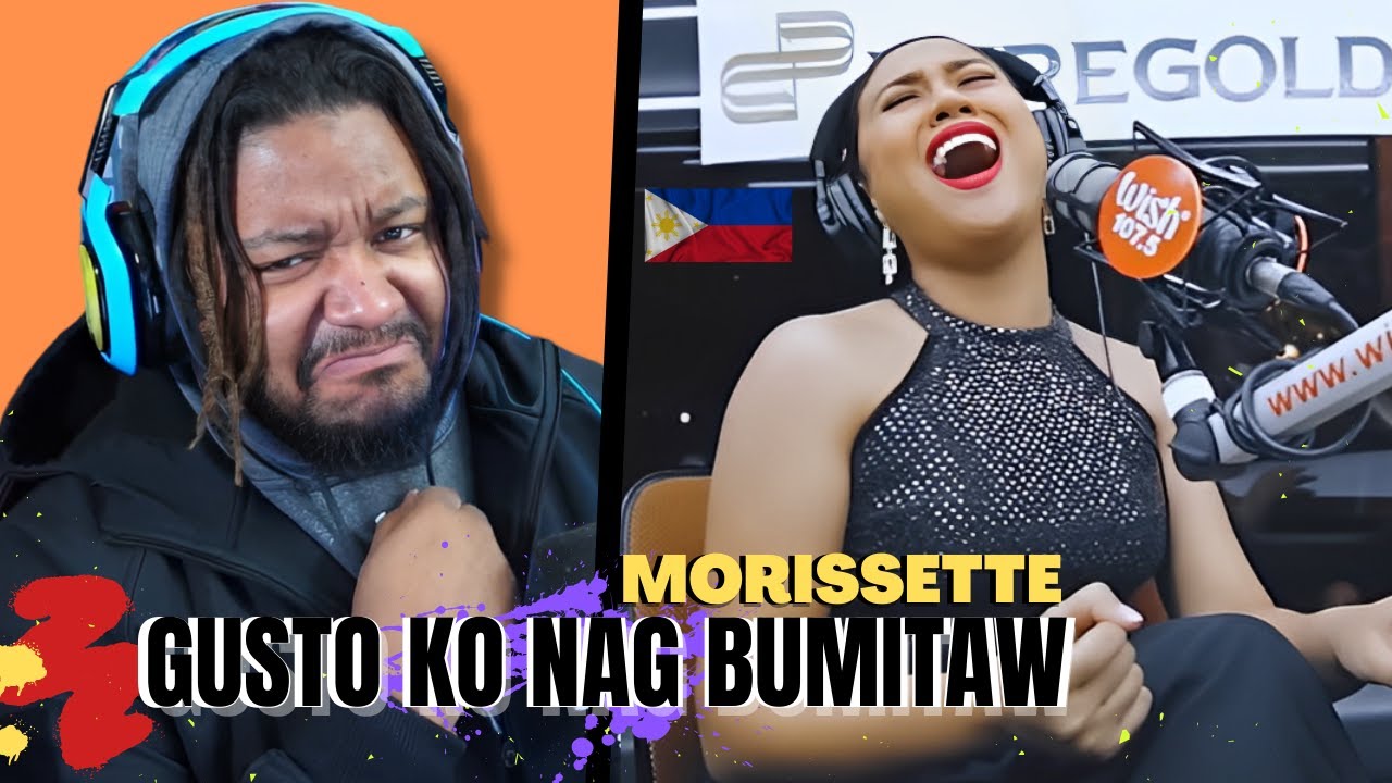 Morissette sings Gusto Ko Nang Bumitaw LIVE on Wish 107.5 Bus! DonVon Reacts