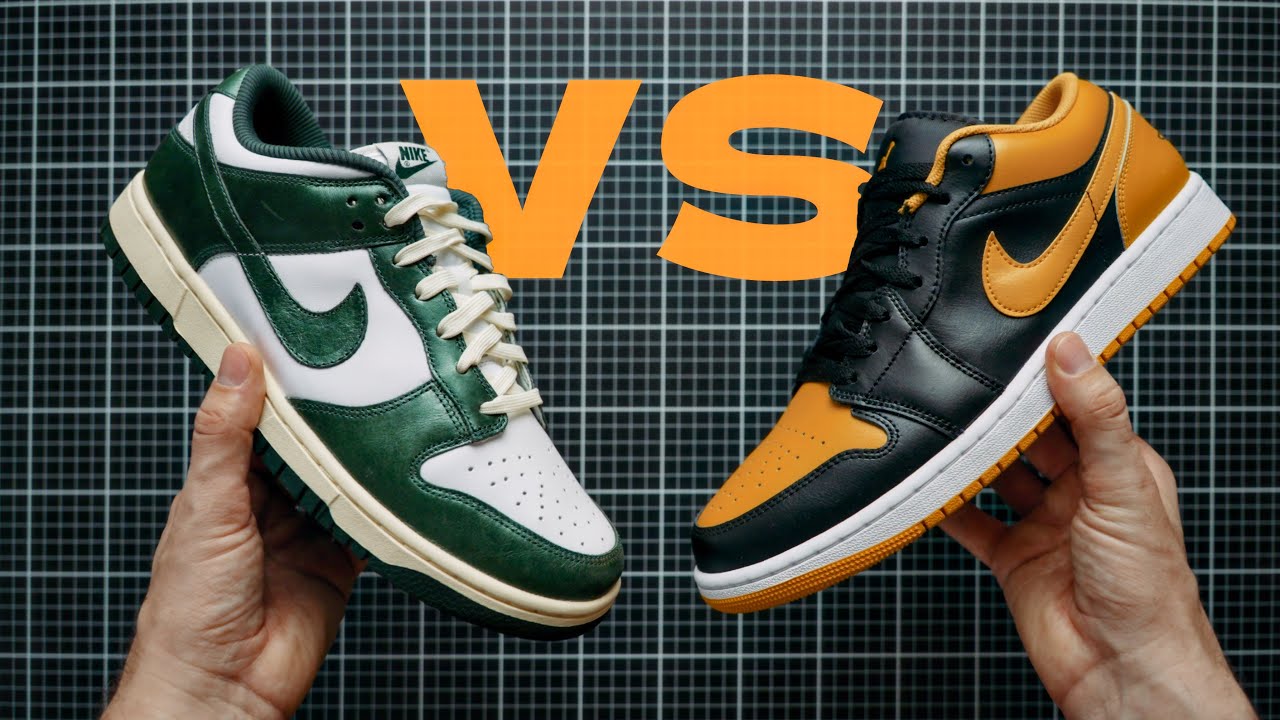 Nike Dunk vs. Jordan 1 - есть ли разница?