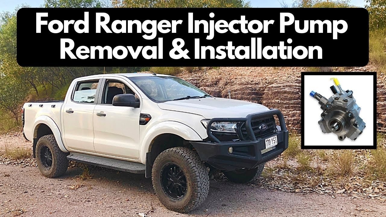 Снятие и установка инжекторного насоса Ford Ranger (двигатели 3.2 и 2.2)