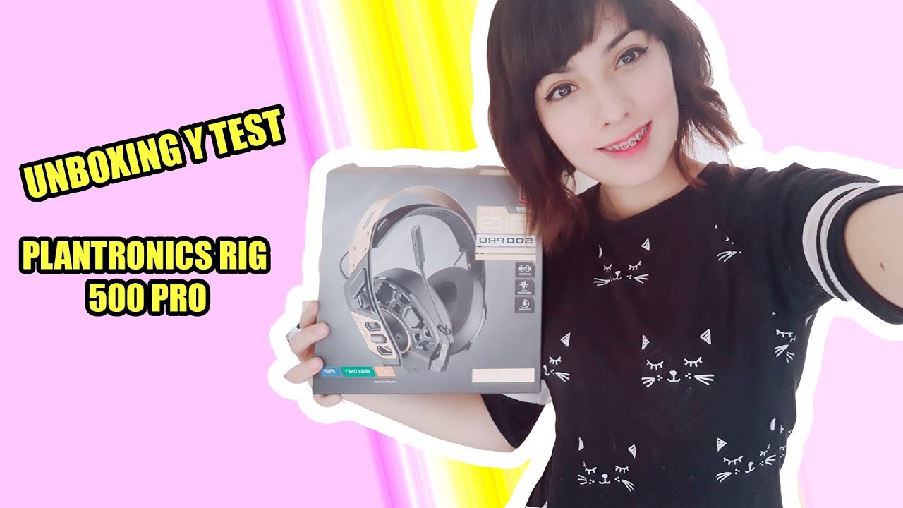 Plantronics RIG 500 PRO - Headsets Gamer Unboxing y review
