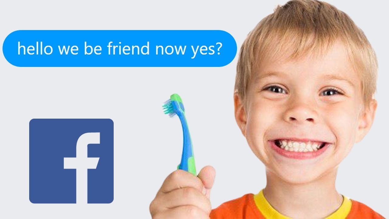 PRETENDING TO BE A 6 YEAR OLD ON FACEBOOK