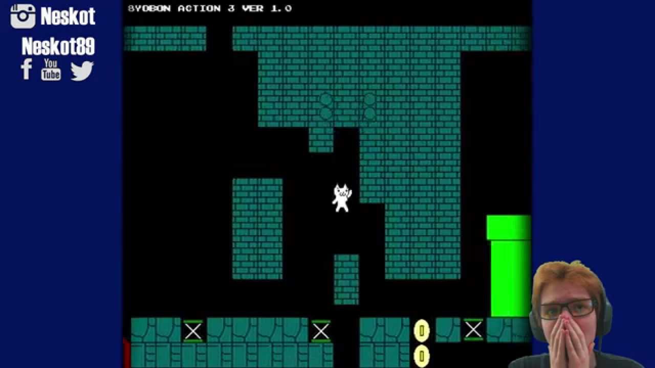 [Funny] TO JUŻ NIE JEST ŚMIESZNE ► Cat mario 2 #2 :)) (+18)
