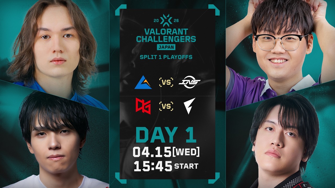 VALORANT Challengers Japan 2026 Split 1 Playoffs Day 1
