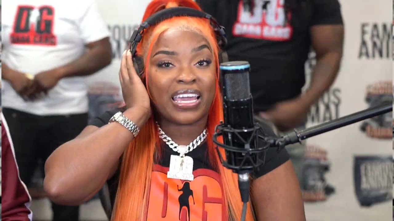 Louisiana Female Rapper Diamond Dondada Stops By Drops Hot Freestyle On Famous Animal Tv