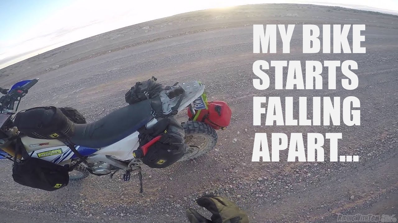 MY BIKE IS FALLING APART - Simpson Desert Unsupported WR250R Adventure! Part 3!