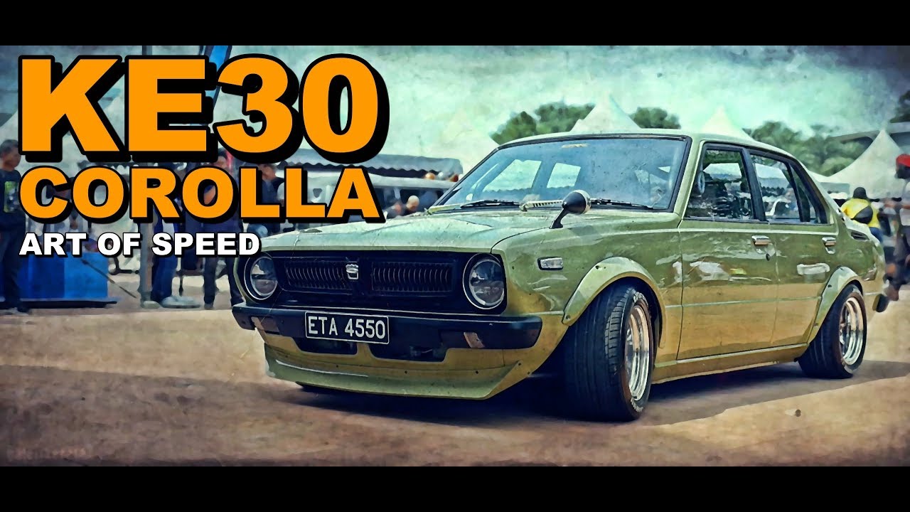 Sabah Corolla KE30 4 Doors Black TOP 20 Valve - Art of Speed 2019