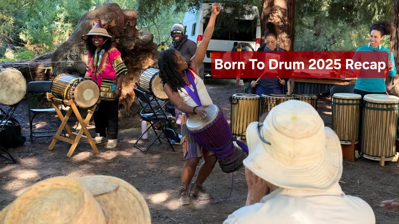 Born To Drum Women’s Drum Camp Recap | Bort Meadow Oakland CA 