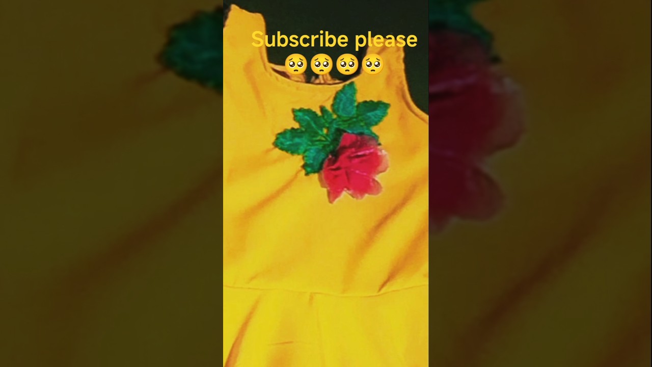 baby frock flower 🌺🌺 design 