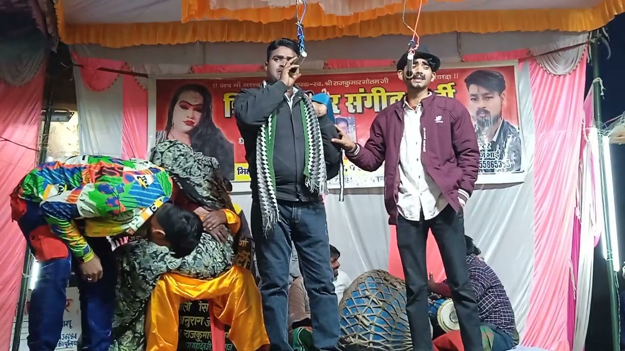 Himanshu dancer Ki Nautanki bhag 2 Shivangi Solanki party Akbar Akbar Badshah Shivangi Rani ki