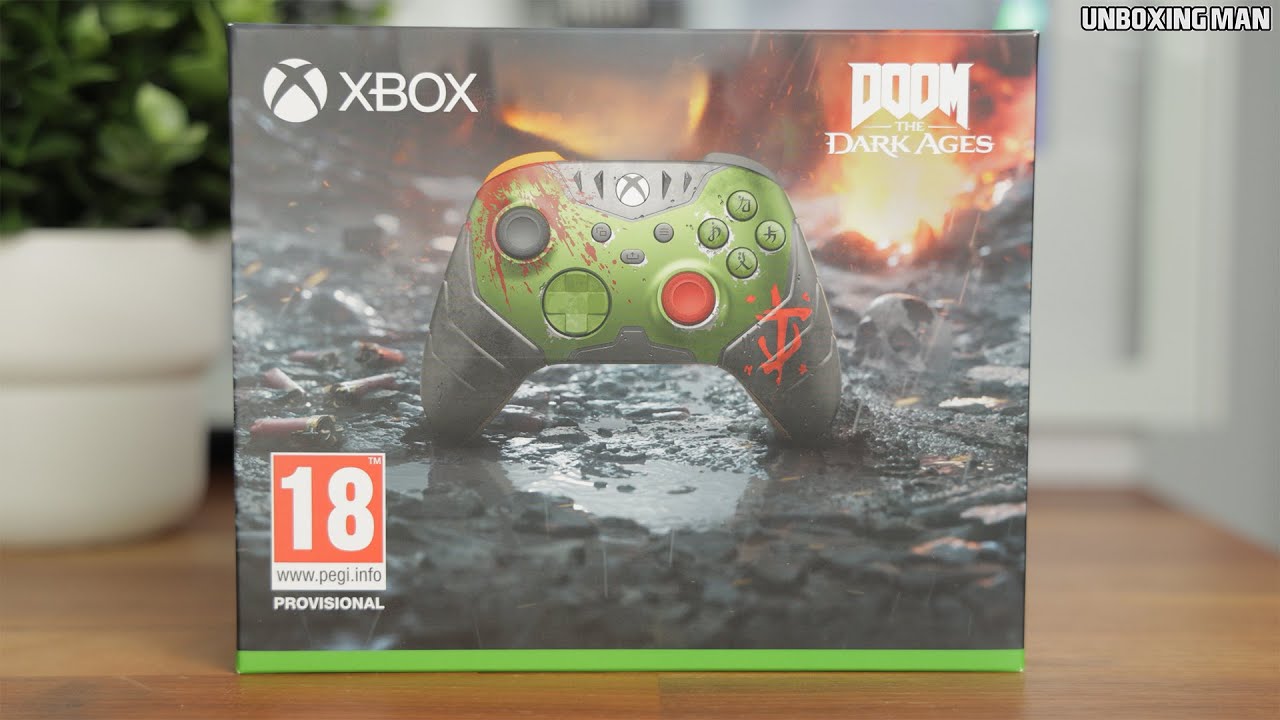 Limitowany Kontroler Xbox w Edycji DOOM The Dark Ages - Unboxing PL