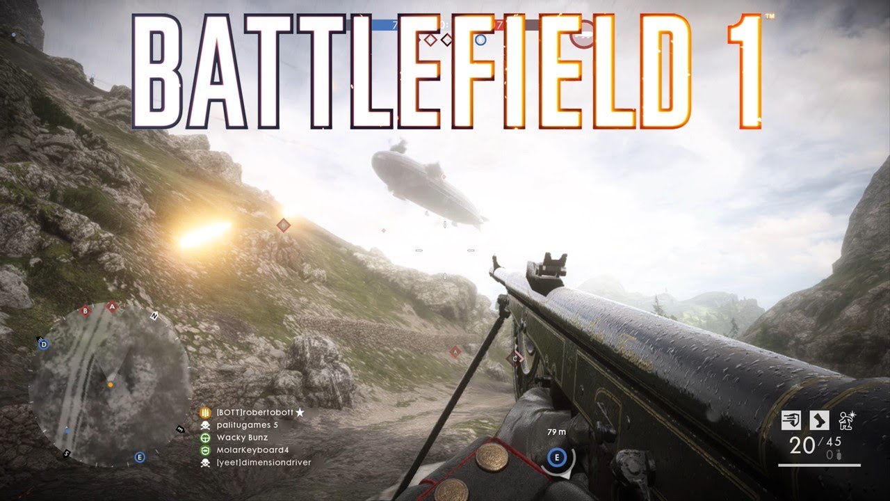 Is the Chauchat the best LMG in Battlefield 1? - Chauchat Gameplay - Conquest with Live Commentary