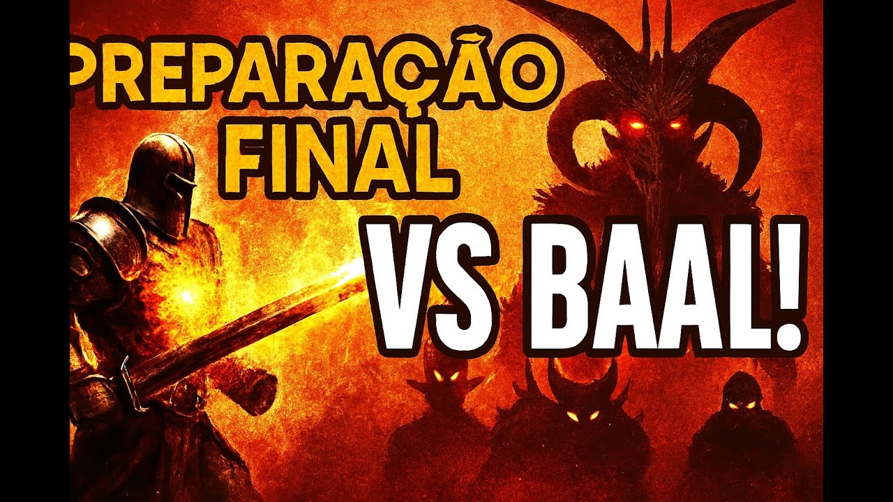 🔥 Preparação Final para Enfrentar Baal com Holy Fire + Zeal  Build Insana no Diablo II!