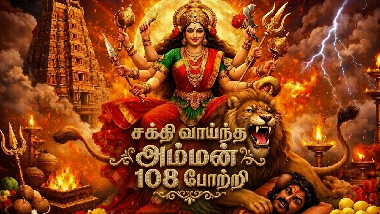 உக்கிர சக்தி அம்மன் போற்றி ⚡ | Powerful Devi Devotional Song | Tamil Bhakti