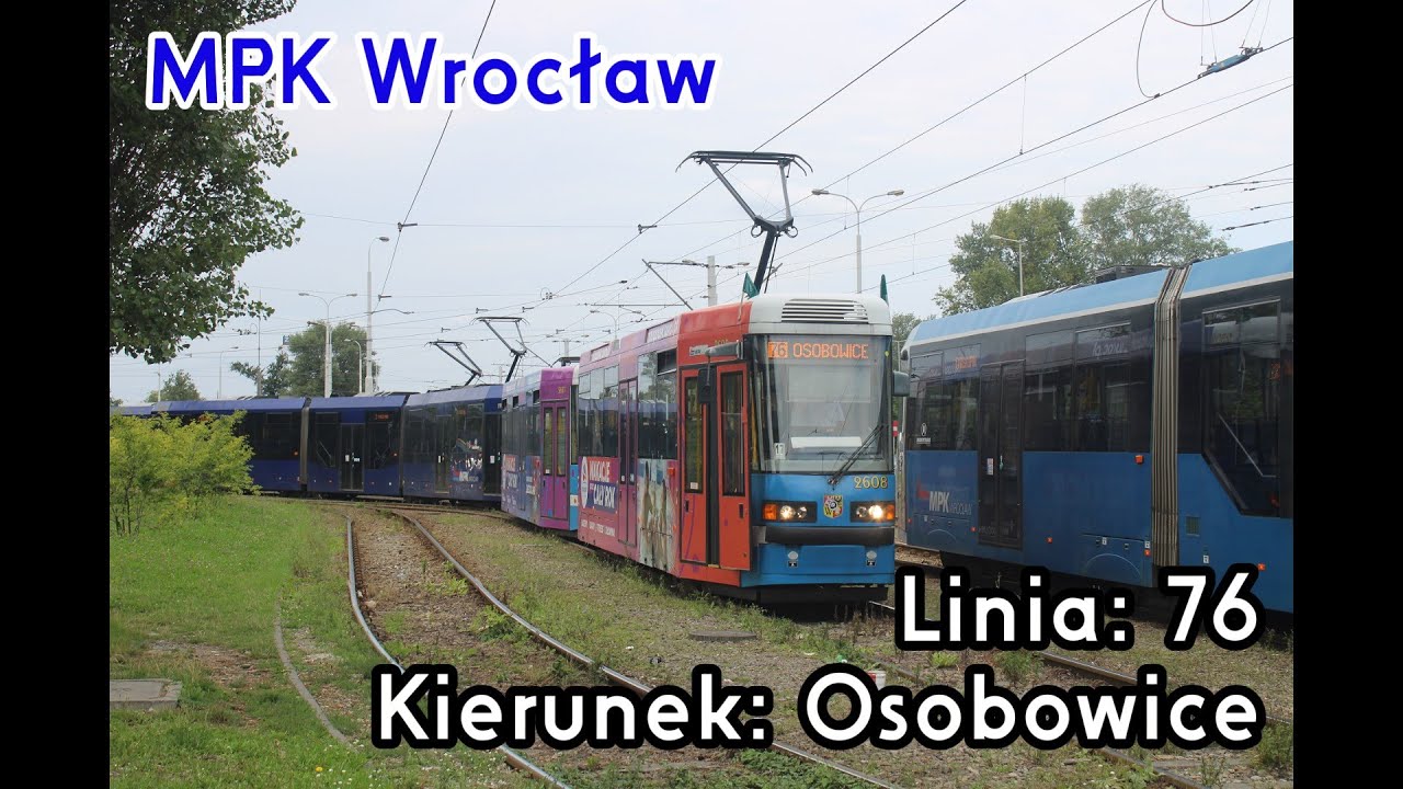 [🇵🇱PL] TIMELAPSE: MPK Wrocław - Linia: [🚋76]