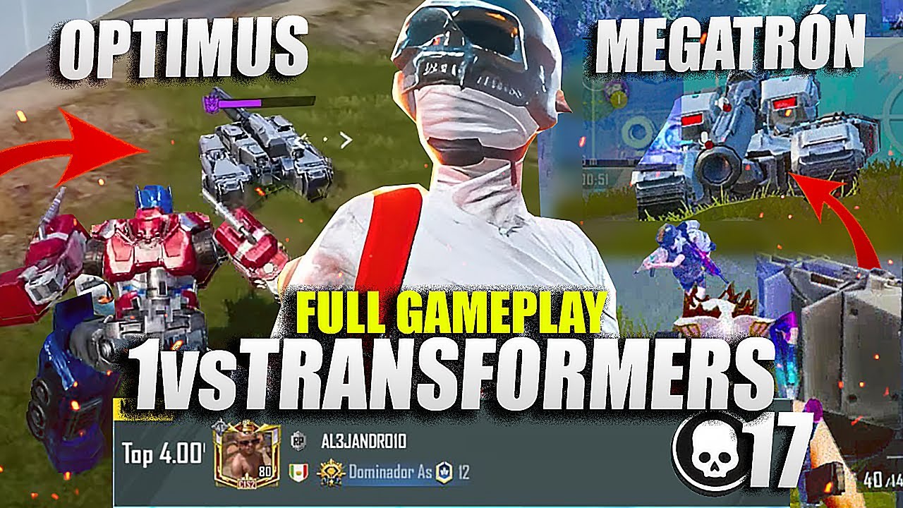 Me ROBO A MEGATRÓN y HAGO MI MEJOR PARTIDA SOLO vs SQUADS 🔥 FINAL ÉPICO 1vs12 en ZONA IMPOSIBLE 🔥