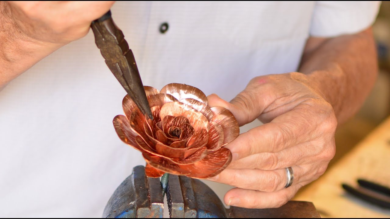 DIY Copper Rose Kit - make your own copper rose in as little as 30 minutes..