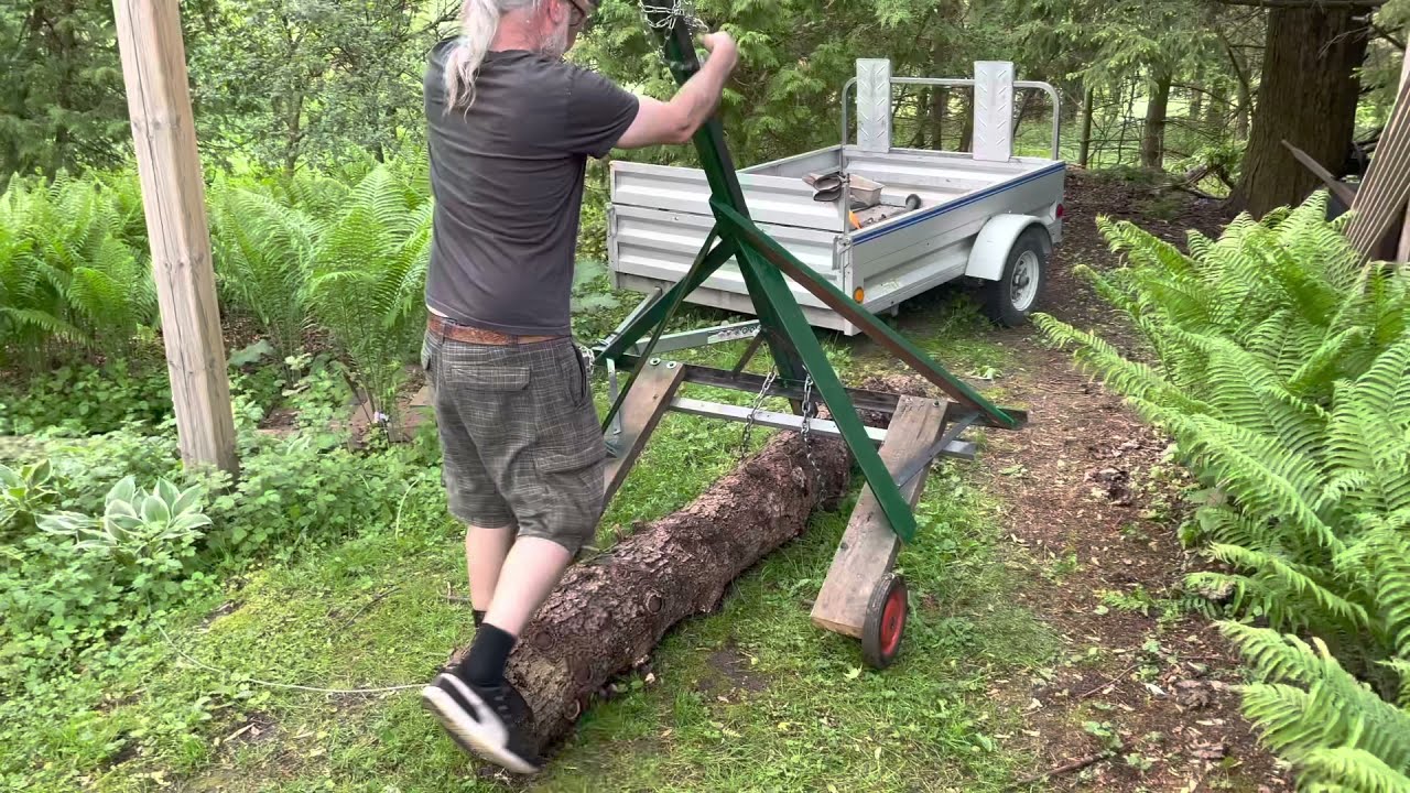 Homemade Log Dolly (no welding)