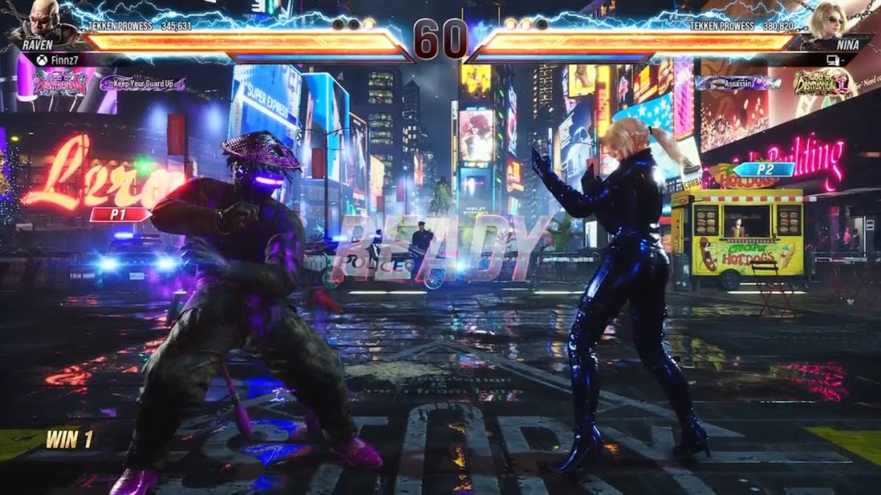 (Finnz7) Raven vs Nina Tekken 8 online matches