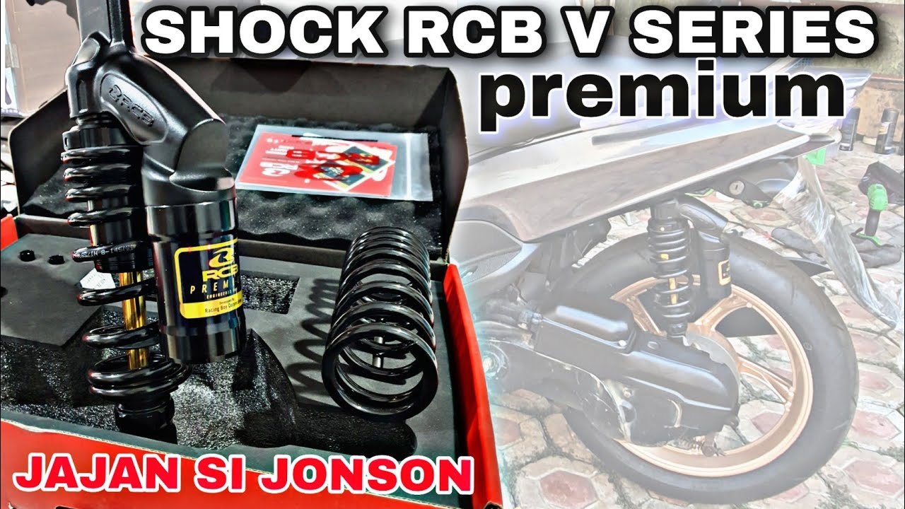 REVIEW SHOCK RCB V SERIES PREMIUM UNTUK MIO JONSON ULE CHANNEL