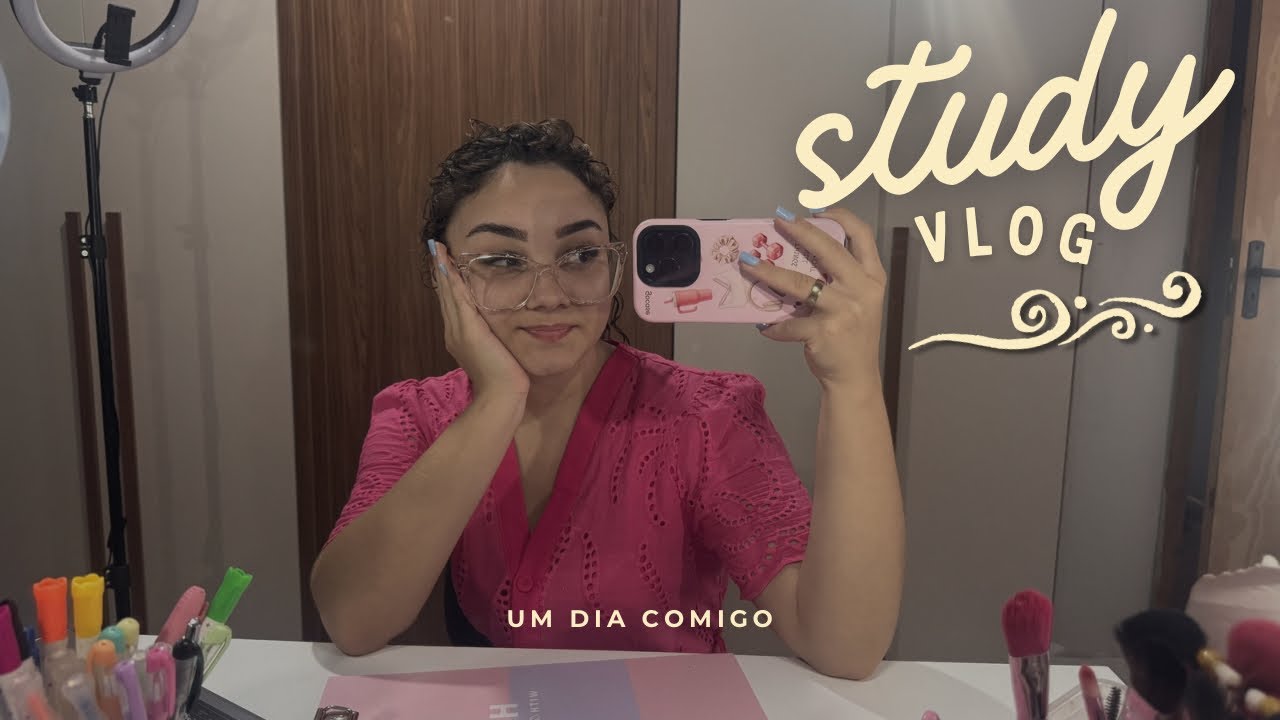 Study vlog | 8 horas de estudos comigo, dica de resumo/ anotações e cursinho :)