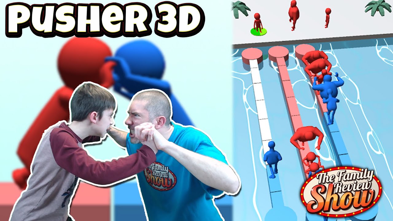 Pusher 3D Gameplay and Review (iOS and Android Mobile Game)