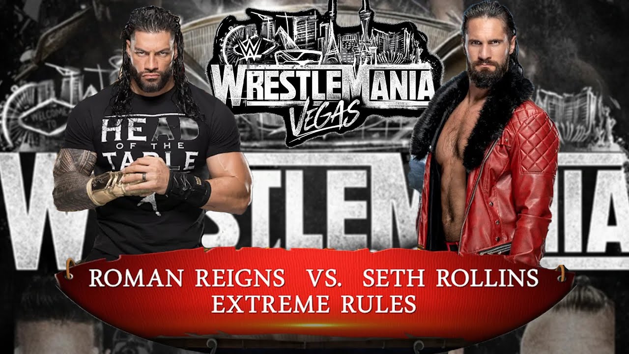 Roman Reigns vs Seth Rollins Extreme Rules Match | WrestleMania 42 Las Vegas| 2K25 Sinhala Gameplay