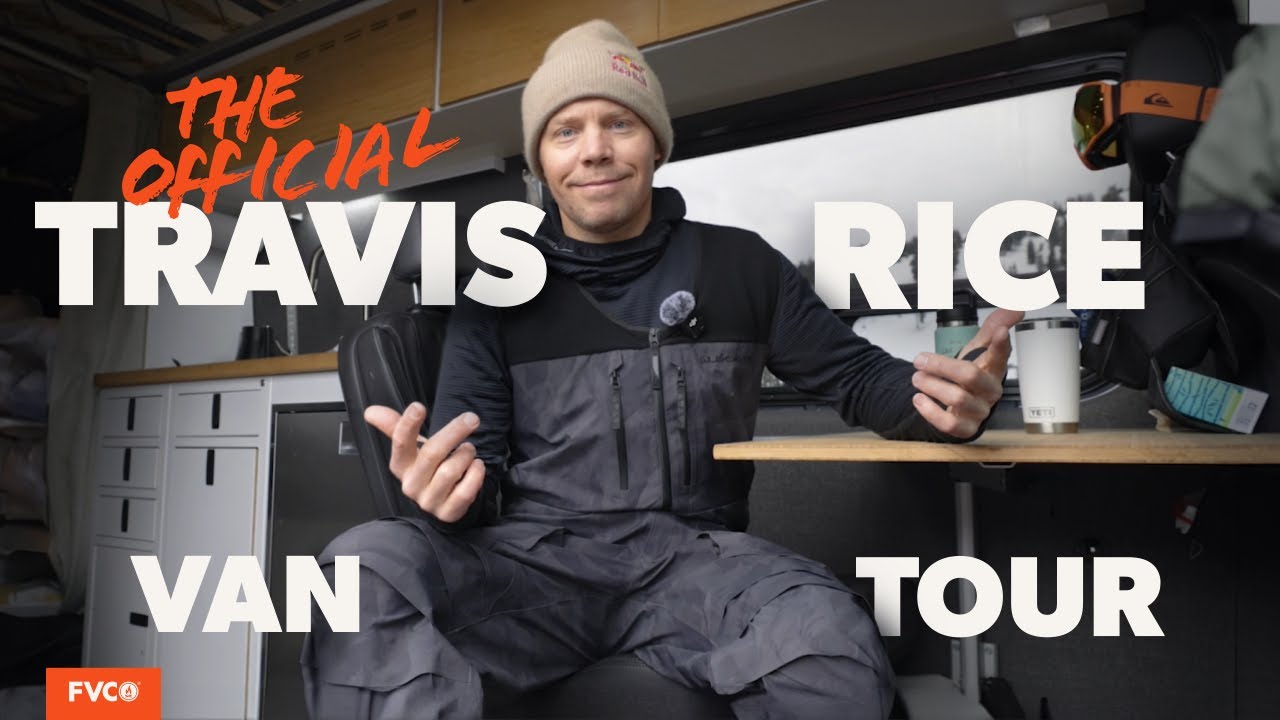 Inside Travis Rice's Custom 4x4 Sprinter from Flatline Van Co.