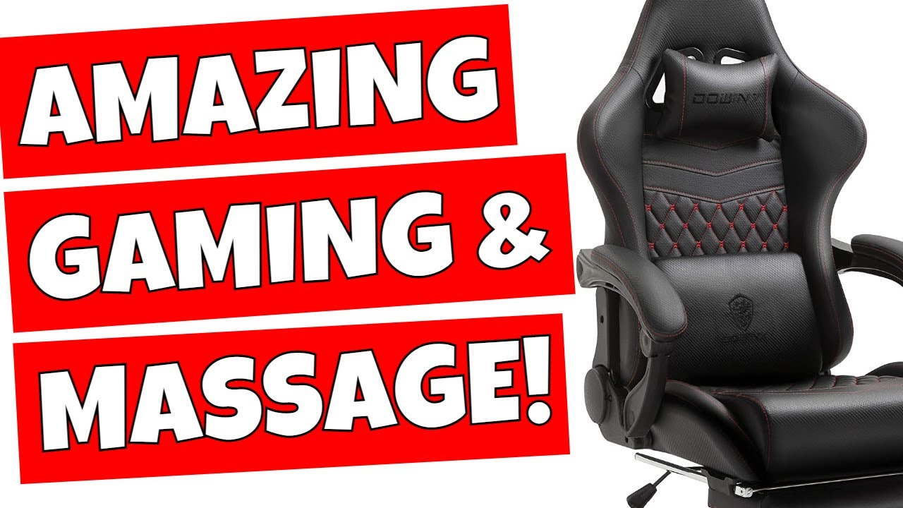 Dowinx 6689 Premium Massage Gaming Chair This Is CRAZY COMFY