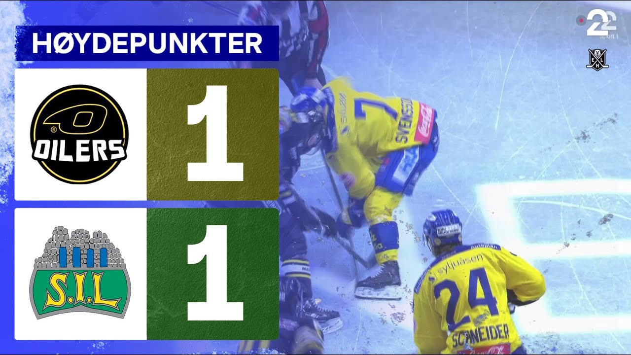 Stavanger Oilers 1 - 2 Storhamar - Høydepunkter