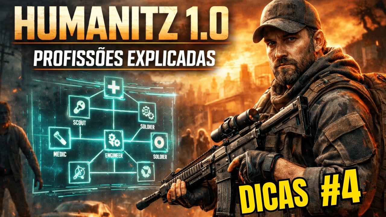 HumanitZ 1.0 – Todas as Profissões e Habilidades Explicadas