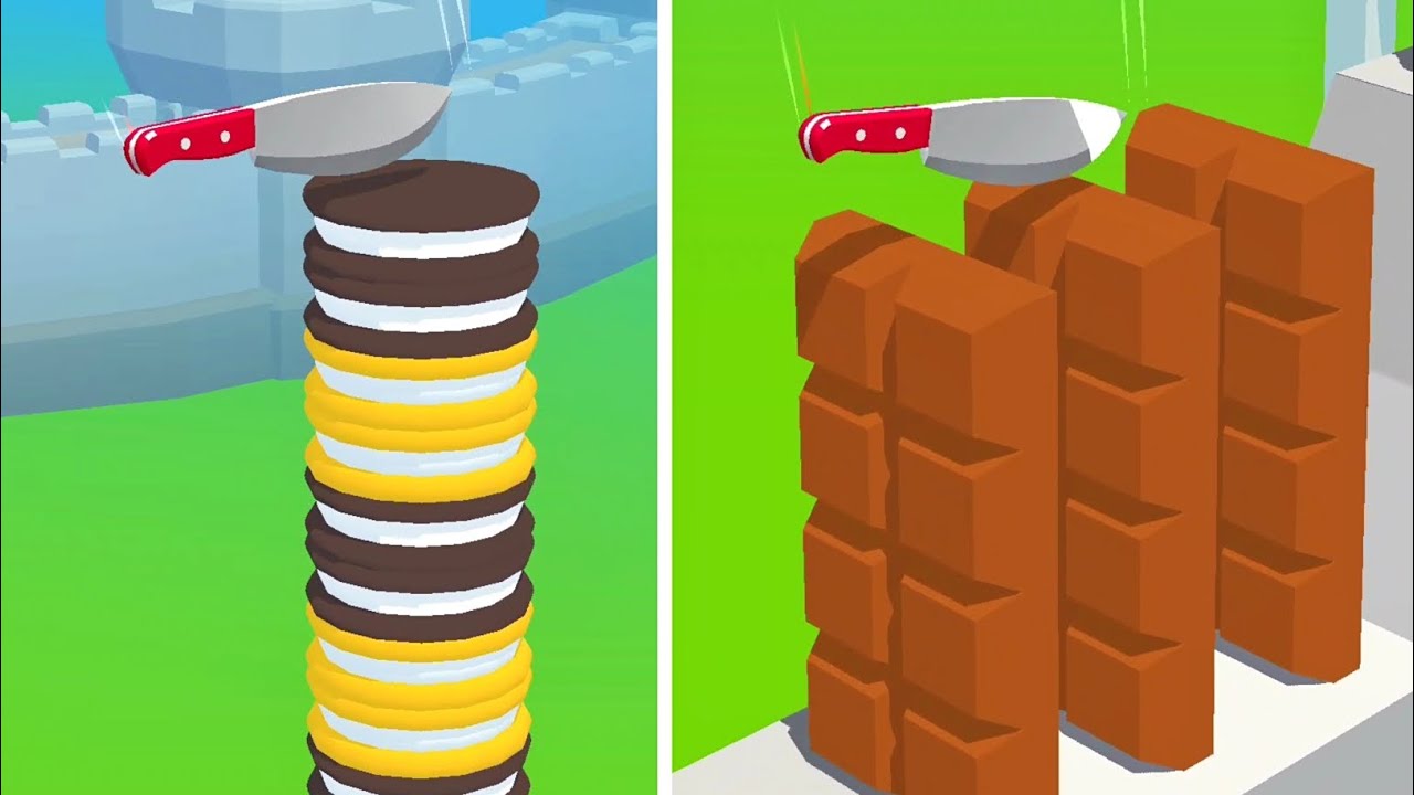 Slice It All Gameplay! Satisfying and Relaxing ASMR Slicing Video NEW UPDATE