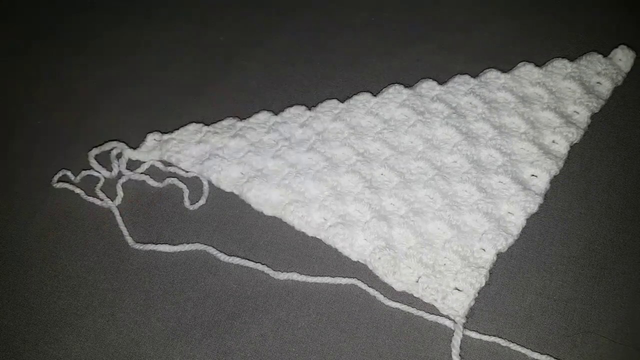 TUTO CROCHET : les bases du C2C (triangle, carré et rectangle)