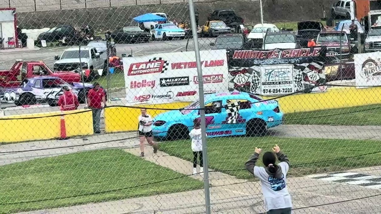 John Wood 2025 @Russellsm40speedway Track Champion. 