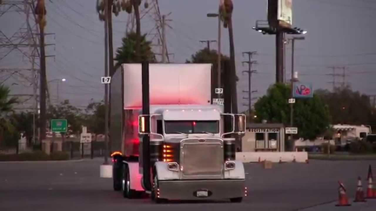 The Beautiful Show Trucks Leaving Truckin' For Kids 2014  Part 3