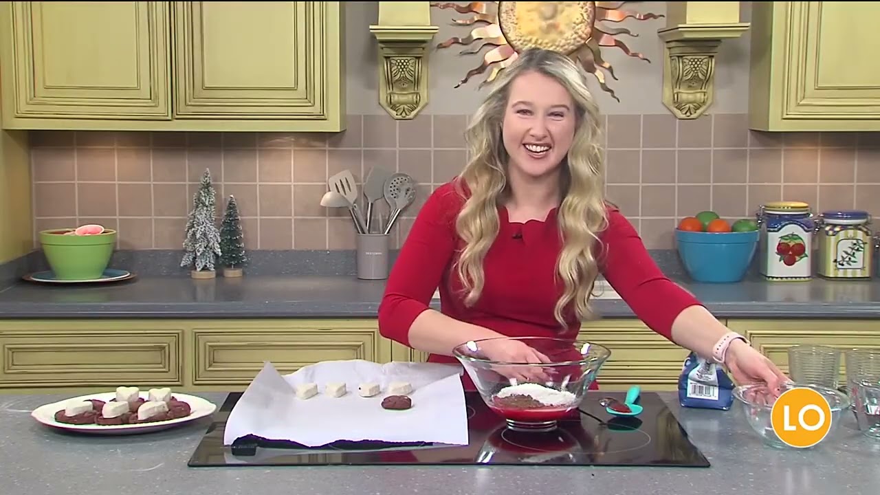 Joie of Baking - Red Velvet Cookies