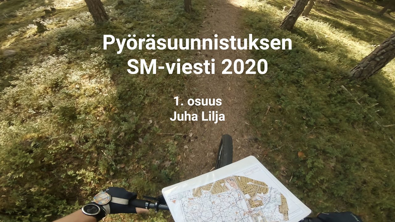 Pyöräsuunnistuksen SM-viesti 2020, 1. osuus, Juha Lilja