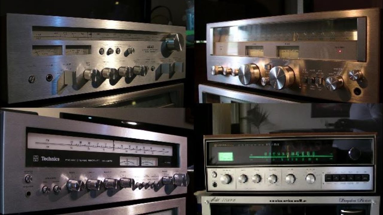 kenwood VS sansui VS akai VS technics ...Vintage super soundtest