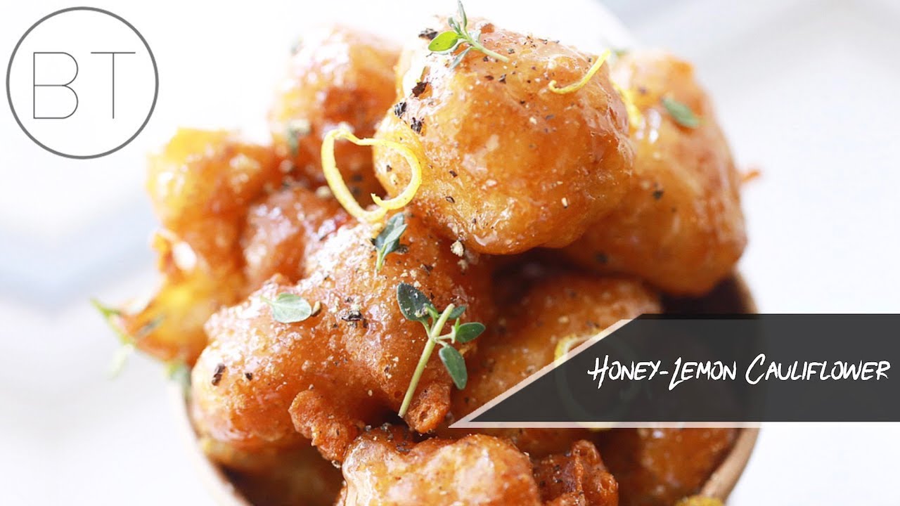 Honey-Lemon Popcorn Cauliflower