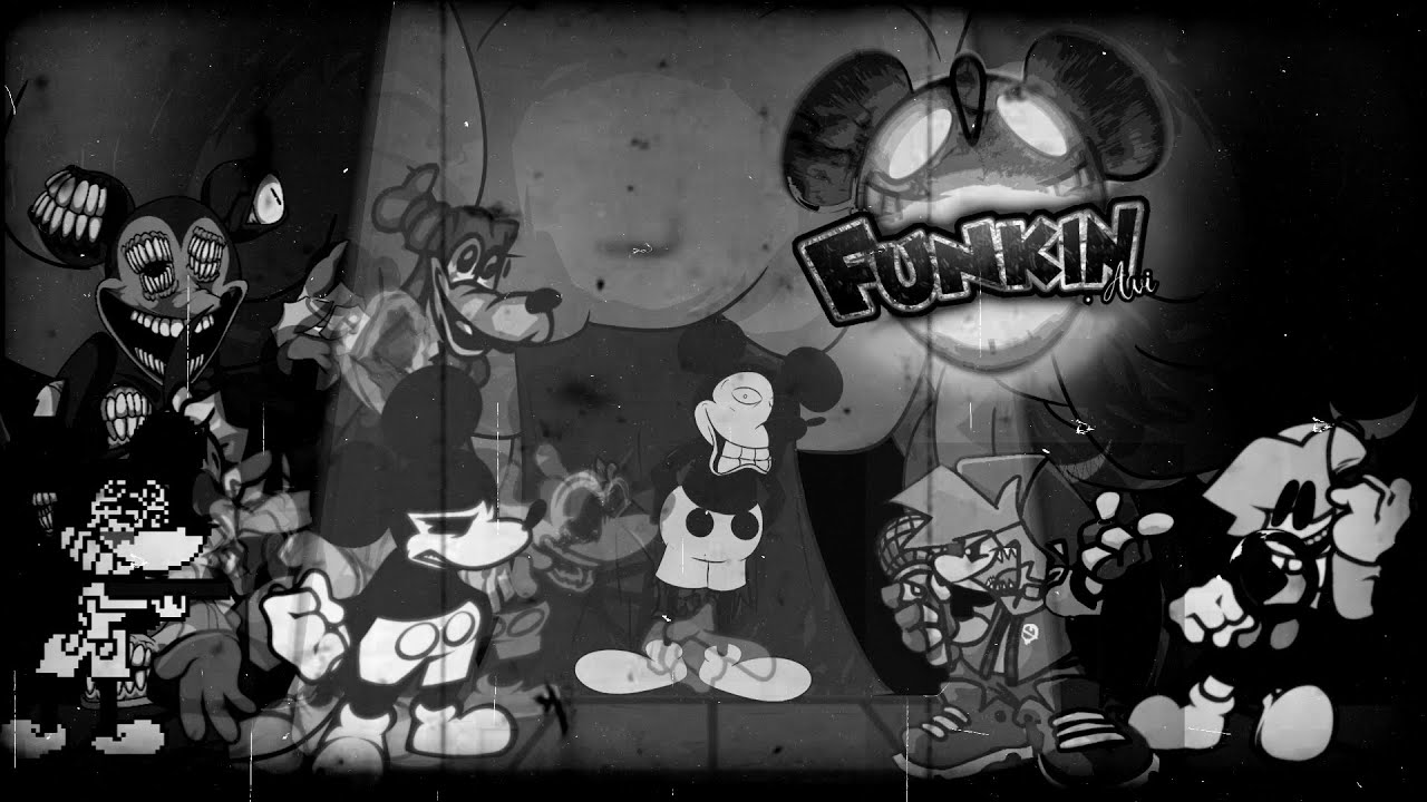 ALL THESE MICKEY CHARACTERS ARE CRAZY AND INSANE! (Literally lol) | Funkin.AVI 1.8, Final DEMO