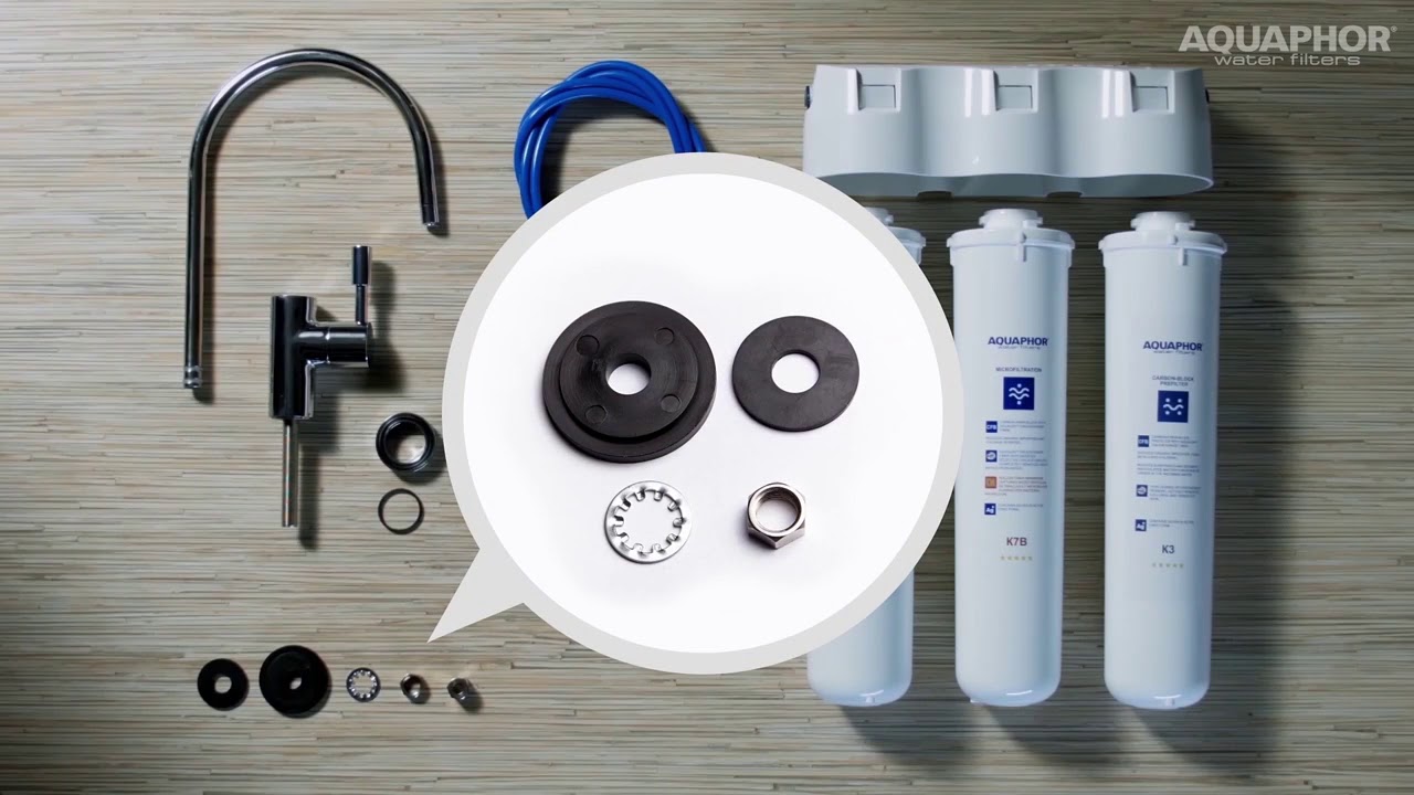 AQUAPHOR Crystal Installation: User guide to under sink drinking water filter Aquaphor Crystal