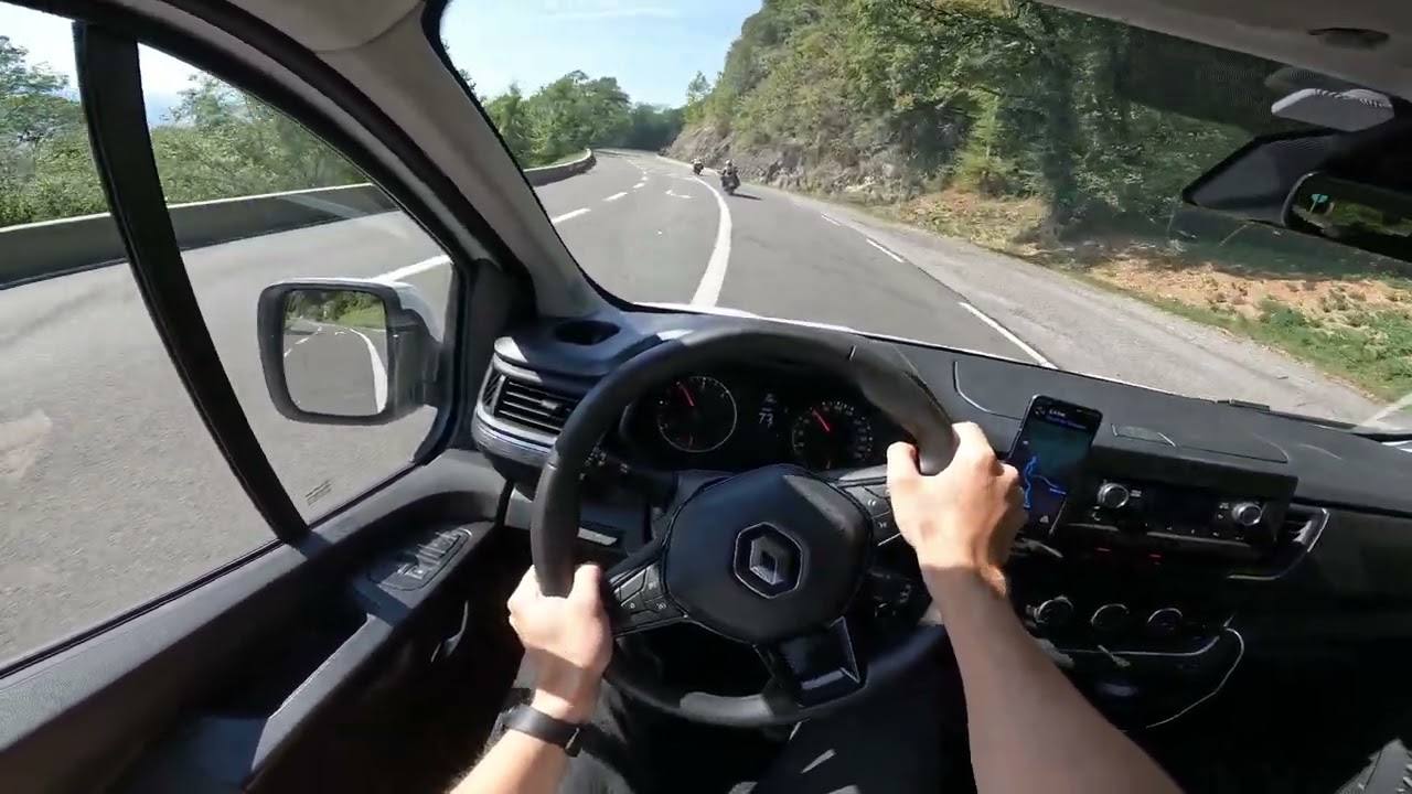 Summer driving in Cluses | France 🇫🇷 4K | Cockpit POV GoPro | New Renault Traffic 2022
