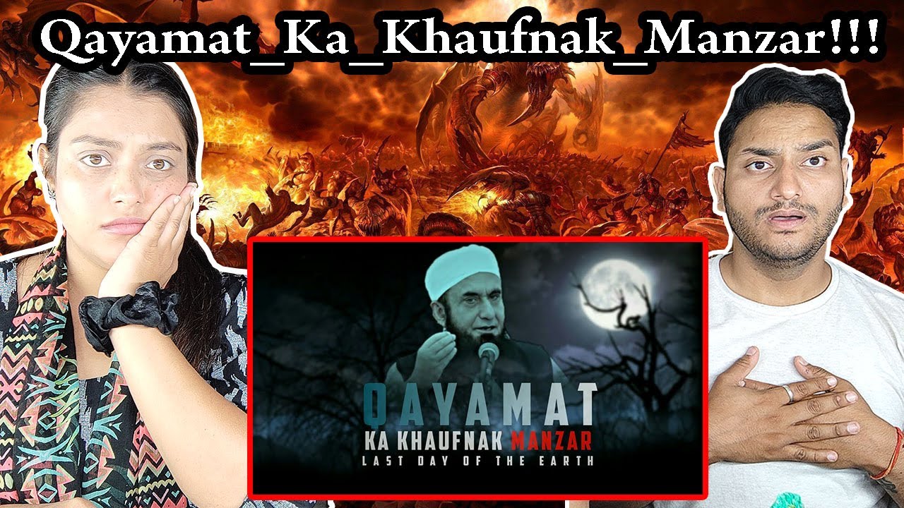 Indian Reaction on Powerful_Reminder | Qayamat Ka Khaufnak Manzar! by Maulana Tariq Jameel