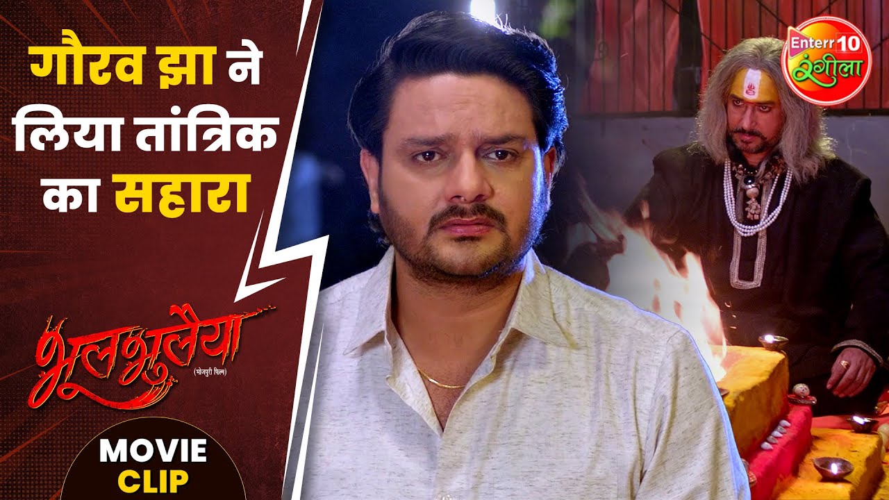 #गौरवझा ने लिया तांत्रिक का सहारा || #KajalRaghwani, Ritu Singh || #BhoolBhulaiyaaMovieClip