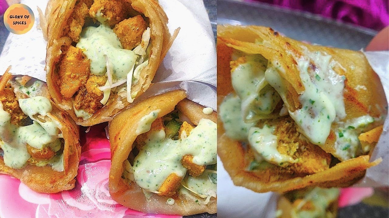 Best Chicken Tikka Paratha Roll | Paratha + Chicken Tikka | Easy Homemade Roll – Glory of Spices