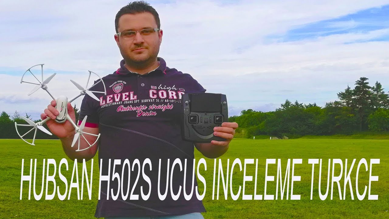 HUBSAN X4 H502S UCUS & INCELEME TURKCE