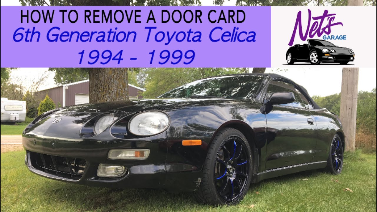 How To: Remove Door Card/Panel  - 1999 Toyota Celica